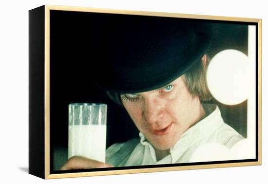 A Clockwork Orange, Malcolm Mcdowell, 1971-null-Framed Stretched Canvas