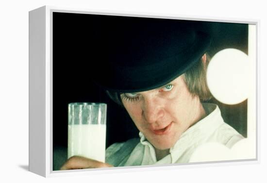 A Clockwork Orange, Malcolm Mcdowell, 1971-null-Framed Stretched Canvas