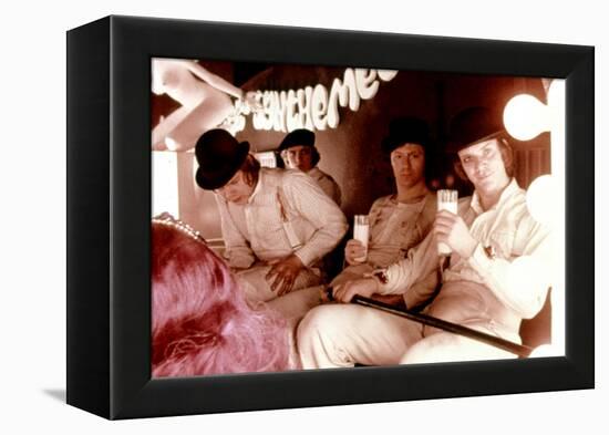 A Clockwork Orange, Warren Clarke, James Marcus, Malcolm Mcdowell, 1971-null-Framed Stretched Canvas