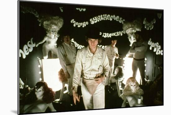 A Clockwork Orange, Warren Clarke, Malcolm Mcdowell, James Marcus, 1971-null-Mounted Premium Photographic Print