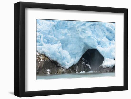 A Close Up View of the Terminus of a Resurrection Bay Glacier-Sheila Haddad-Framed Photographic Print
