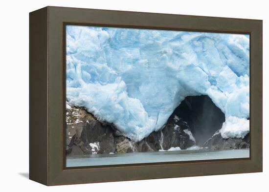 A Close Up View of the Terminus of a Resurrection Bay Glacier-Sheila Haddad-Framed Premier Image Canvas