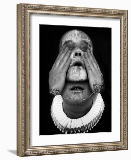 A Clowns Death (Serie)-Johan Lilja-Framed Photographic Print