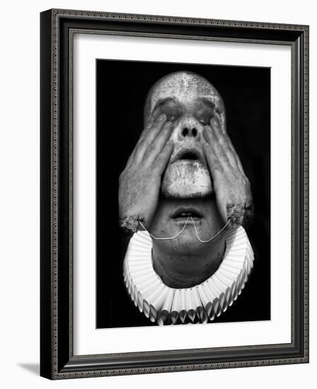 A Clowns Death (Serie)-Johan Lilja-Framed Photographic Print