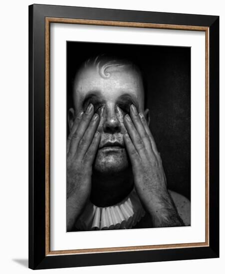 A Clowns Death (Serie)-Johan Lilja-Framed Photographic Print