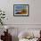 A Coastal Bay-Alan Copson-Framed Giclee Print displayed on a wall