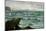 A Coastal Scene-David James-Mounted Giclee Print