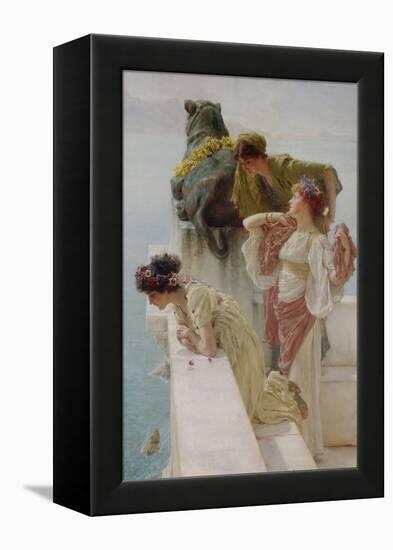 A Coign of Vantage, 1895-Sir Lawrence Alma-Tadema-Framed Premier Image Canvas