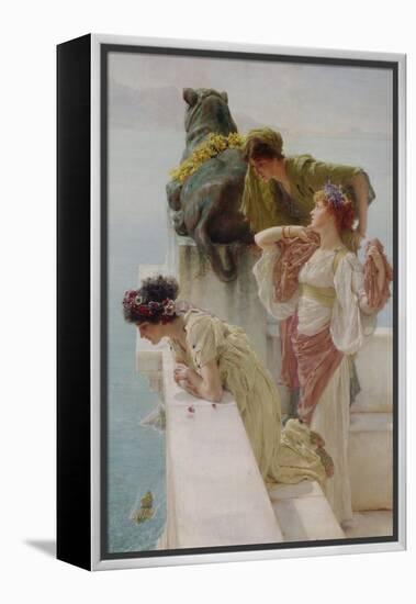 A Coign of Vantage, 1895-Sir Lawrence Alma-Tadema-Framed Premier Image Canvas