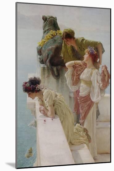 A Coign of Vantage, 1895-Sir Lawrence Alma-Tadema-Mounted Giclee Print