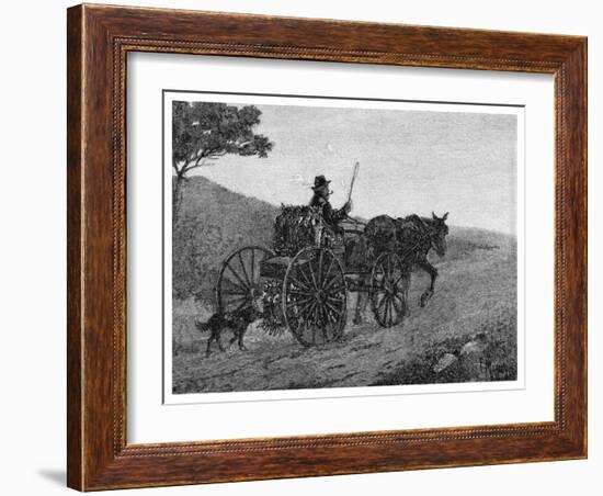 A Colac Rabbit Trapper, 1886-Frederic B Schell-Framed Giclee Print