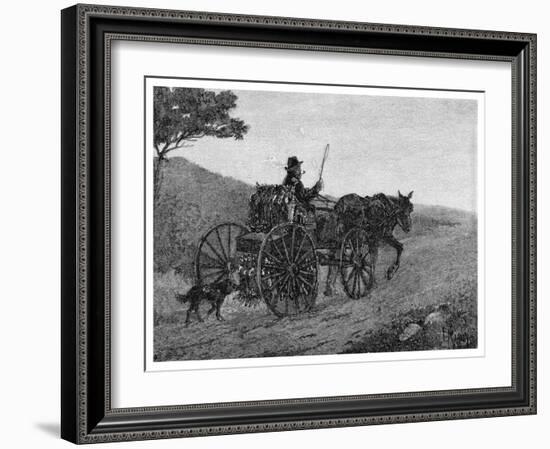 A Colac Rabbit Trapper, 1886-Frederic B Schell-Framed Giclee Print