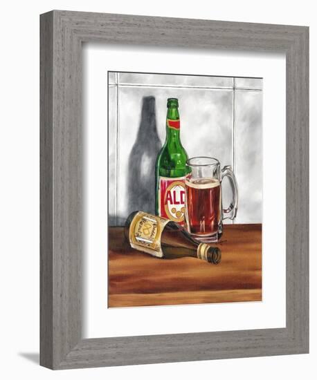 A Cold One I-Jennifer Goldberger-Framed Art Print