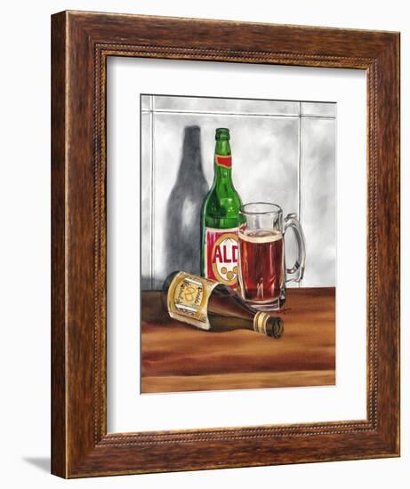 A Cold One I-Jennifer Goldberger-Framed Art Print