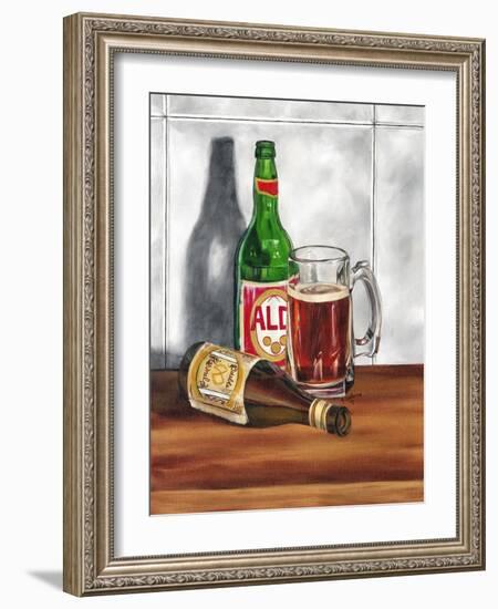 A Cold One I-Jennifer Goldberger-Framed Art Print