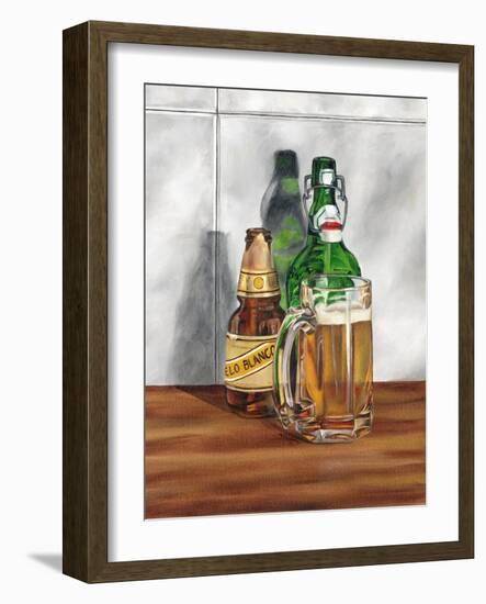 A Cold One II-Jennifer Goldberger-Framed Art Print