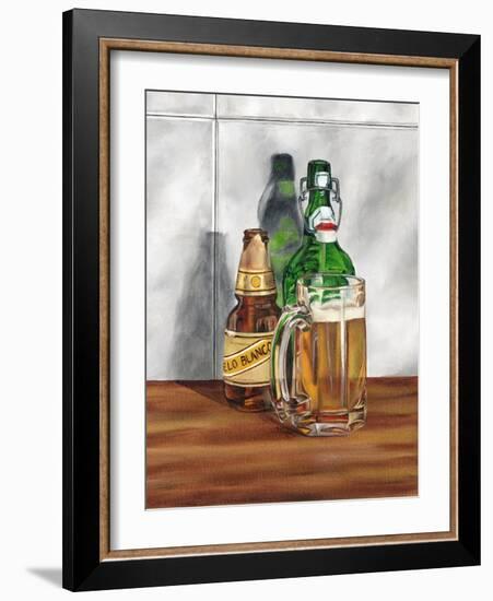 A Cold One II-Jennifer Goldberger-Framed Art Print