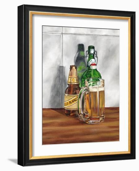 A Cold One II-Jennifer Goldberger-Framed Art Print