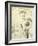 A Collection of Eight Illustrated Letters to his Friend Duncan Tate-Sir William Orpen-Framed Giclee Print