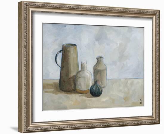 A Collection of Jars-Steven Johnson-Framed Giclee Print