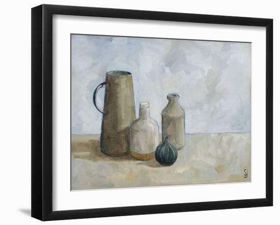 A Collection of Jars-Steven Johnson-Framed Giclee Print