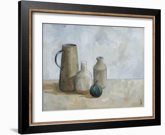 A Collection of Jars-Steven Johnson-Framed Giclee Print