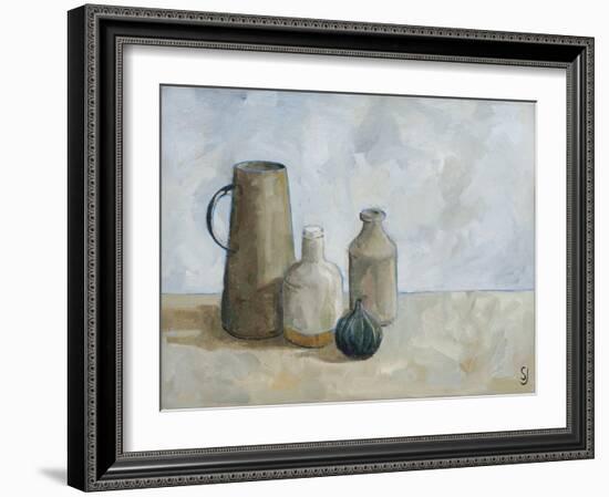 A Collection of Jars-Steven Johnson-Framed Giclee Print