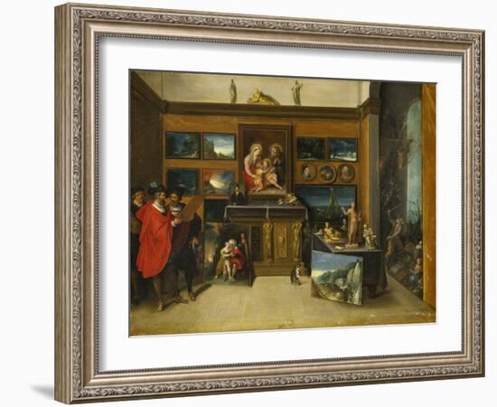 A Collection of Paintings-Frans Francken the Younger-Framed Giclee Print