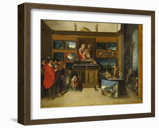 A Collection of Paintings-Frans Francken the Younger-Framed Giclee Print