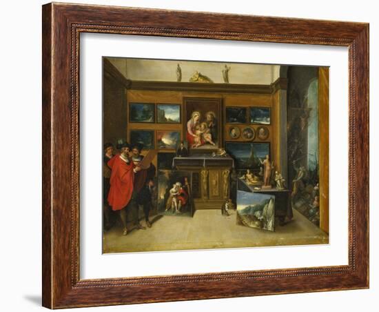 A Collection of Paintings-Frans Francken the Younger-Framed Giclee Print