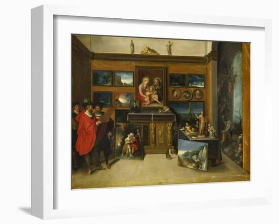 A Collection of Paintings-Frans Francken the Younger-Framed Giclee Print