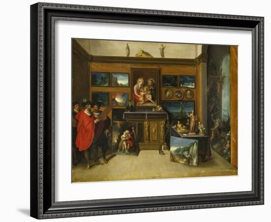 A Collection of Paintings-Frans Francken the Younger-Framed Giclee Print