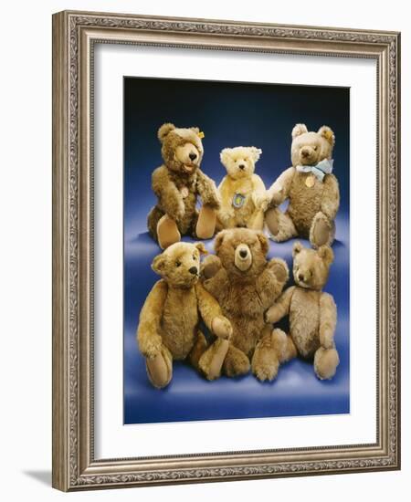 A Collection of Steiff Teddy Bears-Steiff-Framed Giclee Print