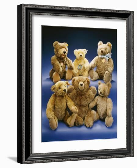 A Collection of Steiff Teddy Bears-Steiff-Framed Giclee Print