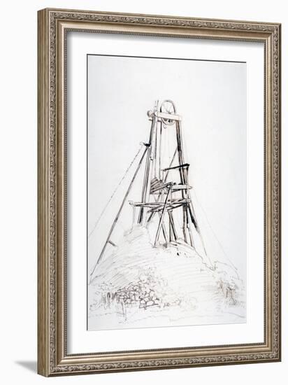 A Colliery Winding Engine, C1864-1930-Anna Lea Merritt-Framed Giclee Print