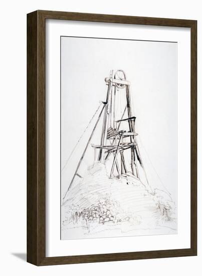 A Colliery Winding Engine, C1864-1930-Anna Lea Merritt-Framed Giclee Print