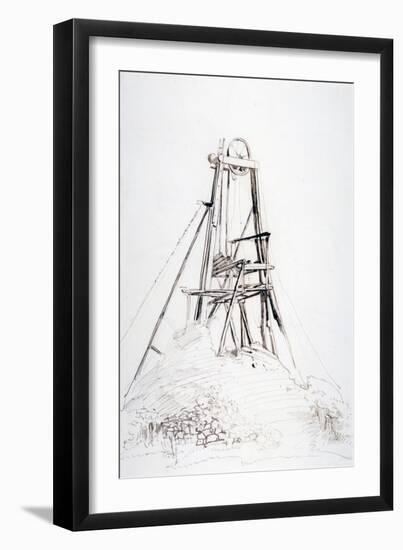 A Colliery Winding Engine, C1864-1930-Anna Lea Merritt-Framed Giclee Print