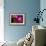 A Colorful Section of Alien Space in Our Galaxy-null-Framed Art Print displayed on a wall