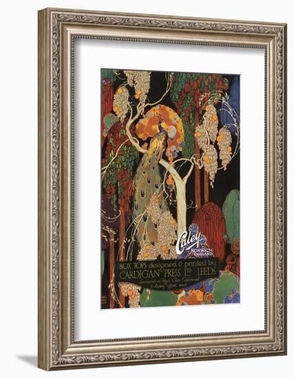 A Colourful Artwork Promoting A. J. Caley Limited.-null-Framed Photographic Print