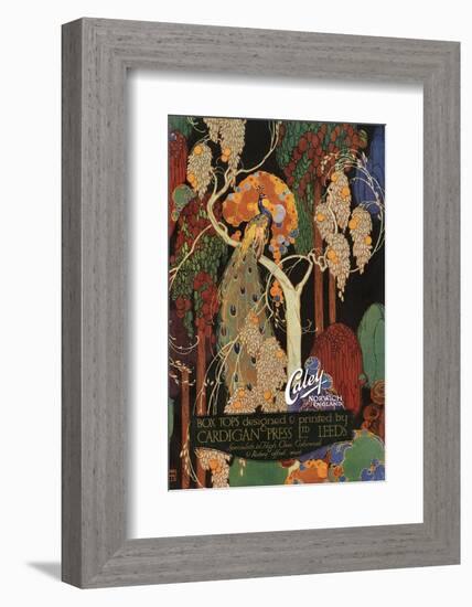 A Colourful Artwork Promoting A. J. Caley Limited.-null-Framed Photographic Print