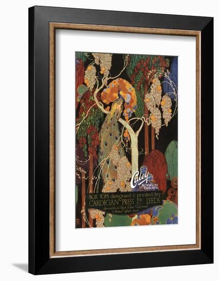 A Colourful Artwork Promoting A. J. Caley Limited.-null-Framed Photographic Print