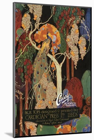 A Colourful Artwork Promoting A. J. Caley Limited.-null-Mounted Photographic Print