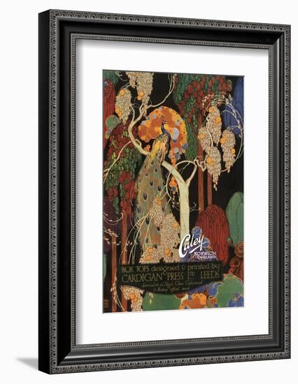 A Colourful Artwork Promoting A. J. Caley Limited.-null-Framed Photographic Print