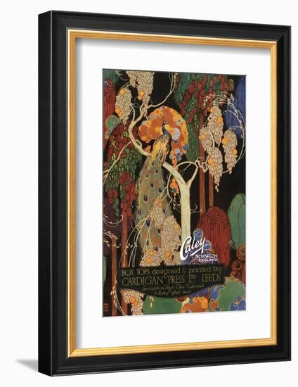 A Colourful Artwork Promoting A. J. Caley Limited.-null-Framed Photographic Print