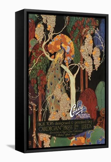 A Colourful Artwork Promoting A. J. Caley Limited.-null-Framed Premier Image Canvas