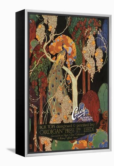 A Colourful Artwork Promoting A. J. Caley Limited.-null-Framed Premier Image Canvas