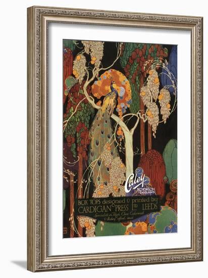 A Colourful Artwork Promoting A. J. Caley Limited.-null-Framed Premium Photographic Print