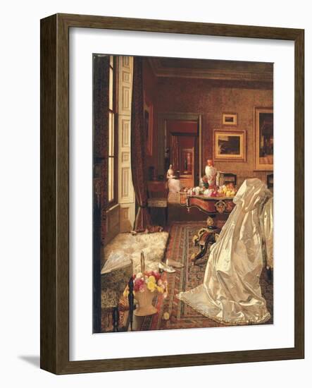 A Coming Event, 1886 (Oil on Canvas)-Jessica Hayllar-Framed Giclee Print