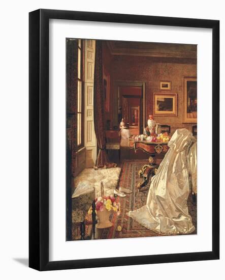 A Coming Event, 1886 (Oil on Canvas)-Jessica Hayllar-Framed Giclee Print