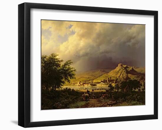 A Coming Storm-Barend Cornelis Koekkoek-Framed Giclee Print